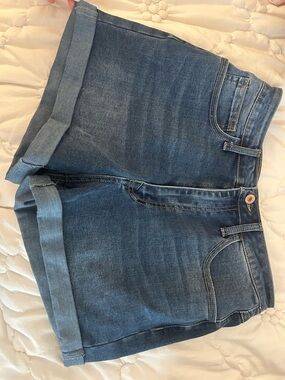Forever 21 Light Blue Denim Shorts